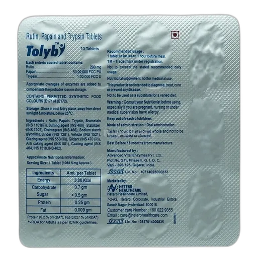 tolyb tablet 10's